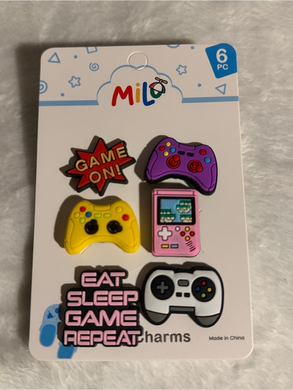 Gaming Crocs Charms 6 Piece Set